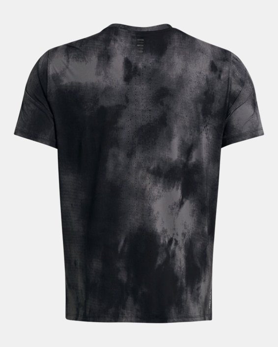 Men's UA Launch Elite Wash Short Sleeve in Black image number 4